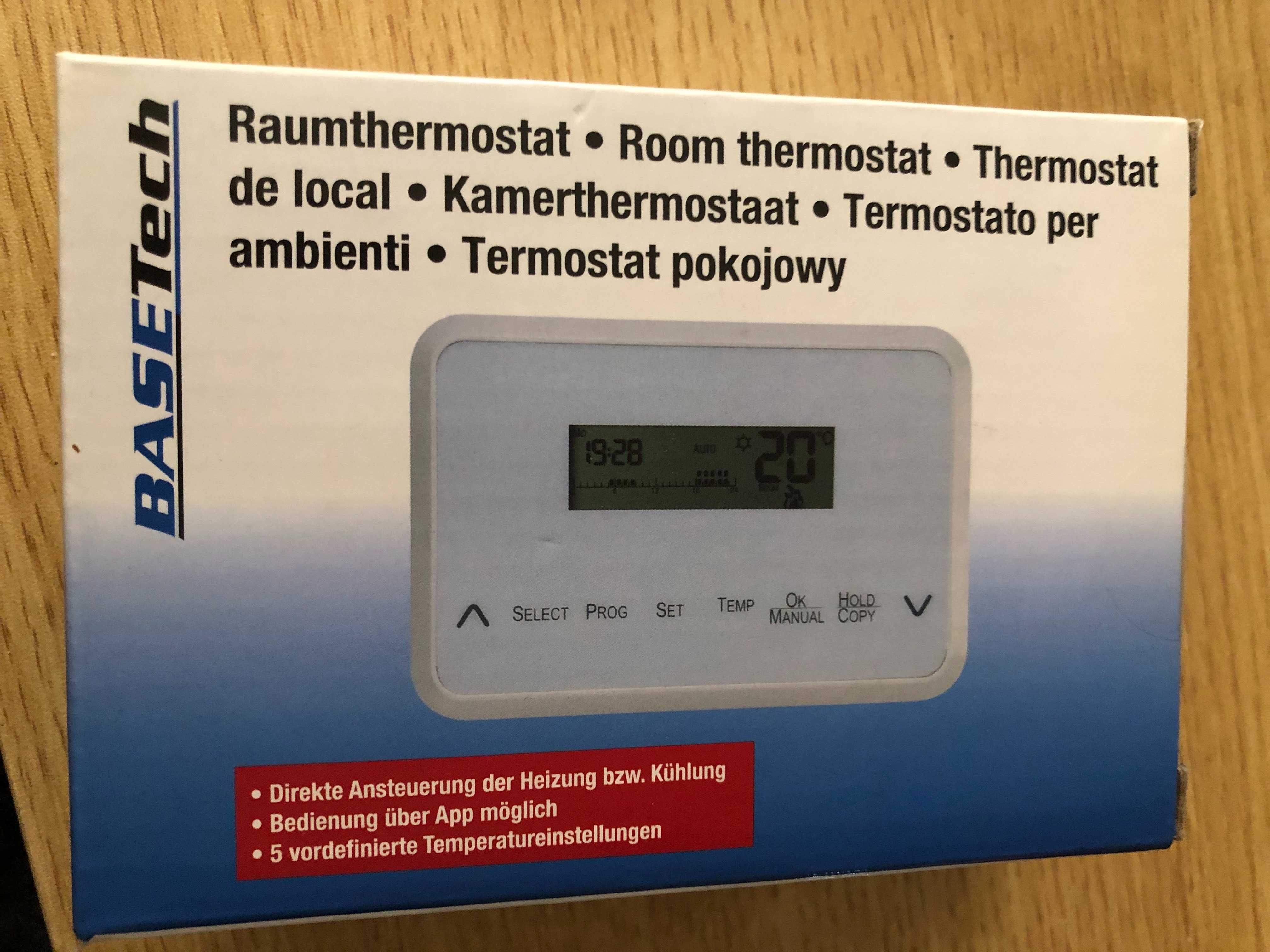 Termosat pokojowy nadtynkowy bluetooth