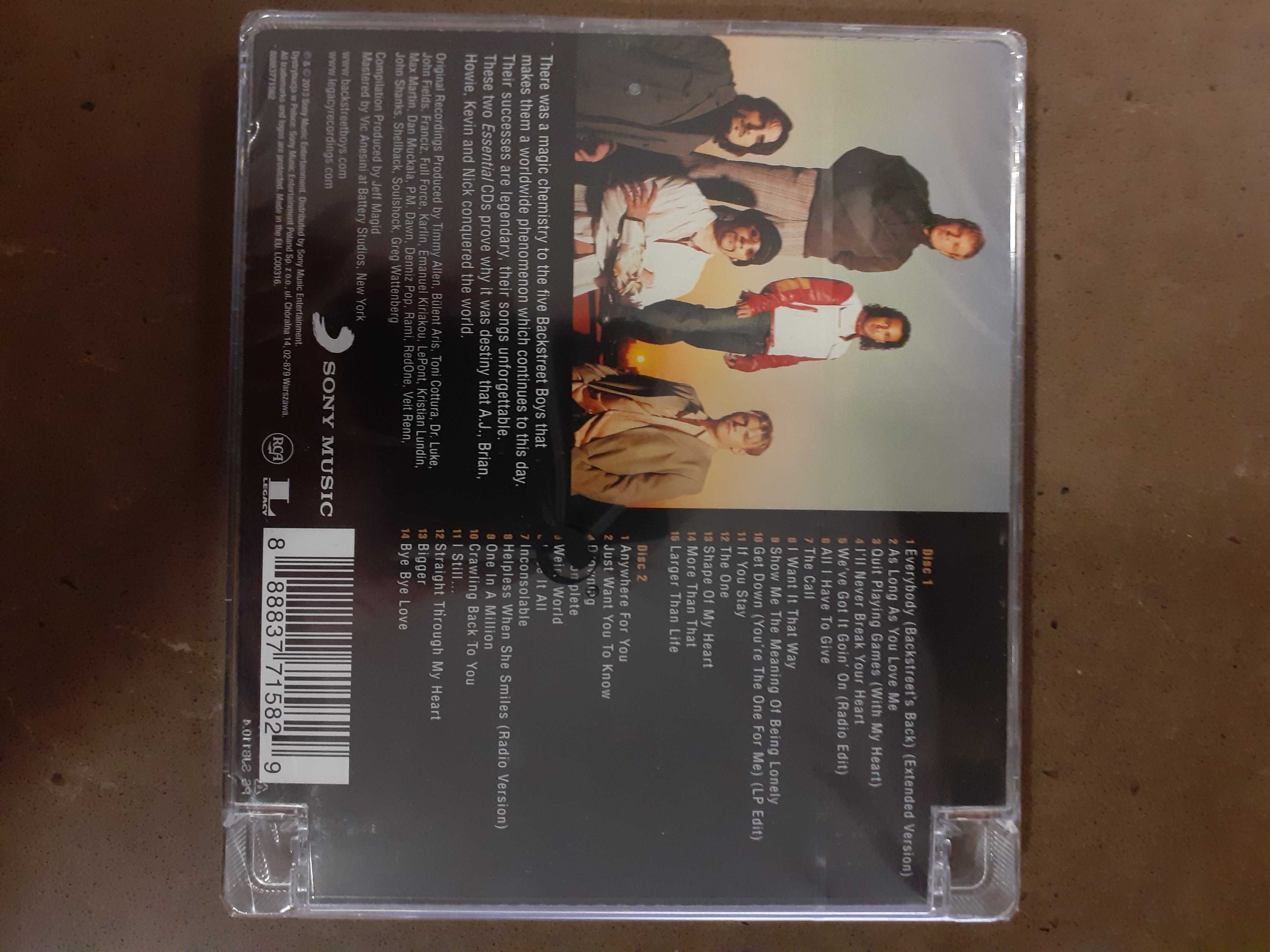 Backstreet boys cd duplo novo.