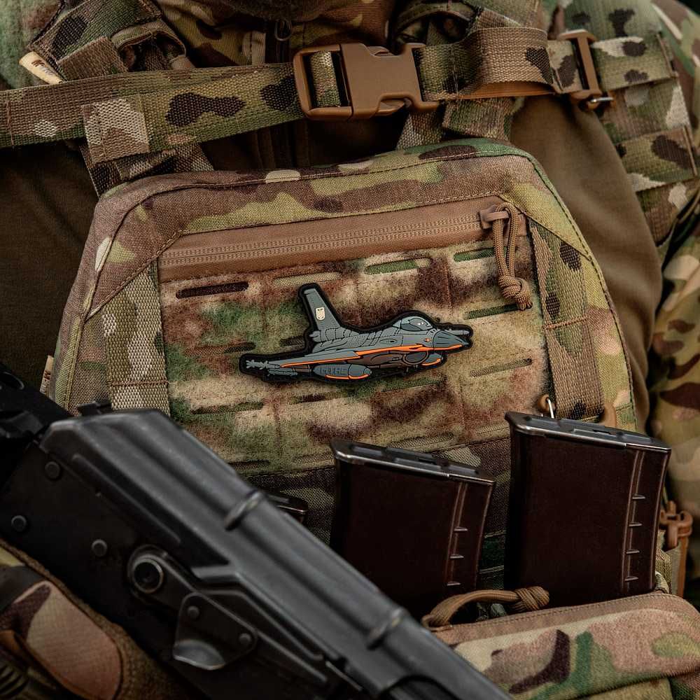 M-Tac Naszywka na rzep Patch F16 Myśliwiec PVC