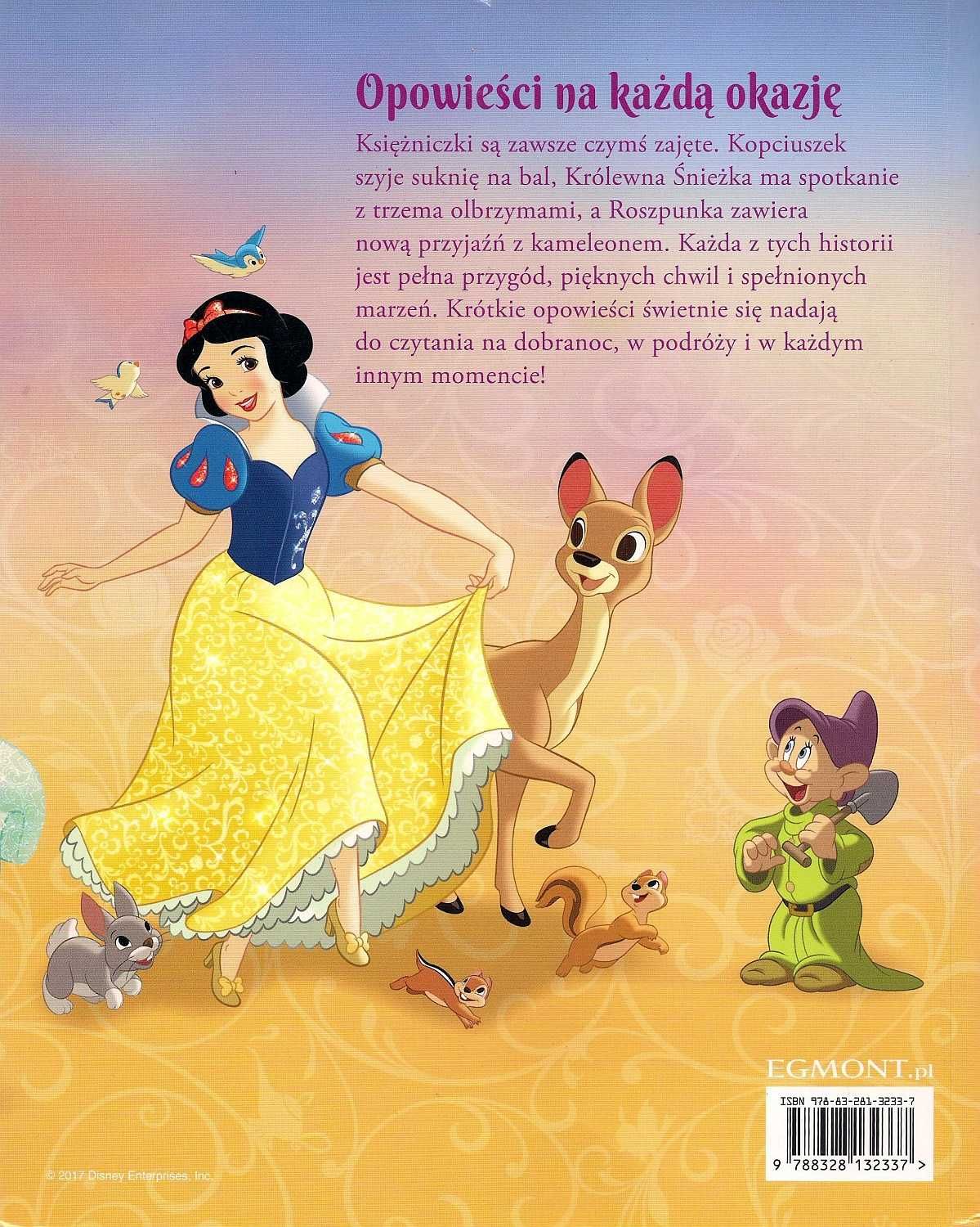 Disney - Księżniczka - Krótkie opowieści na dobranoc - jak NOWA