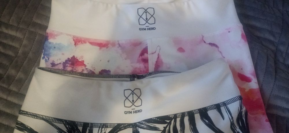 xxs Cudne leginsy GYM HERO z wysokim stanem