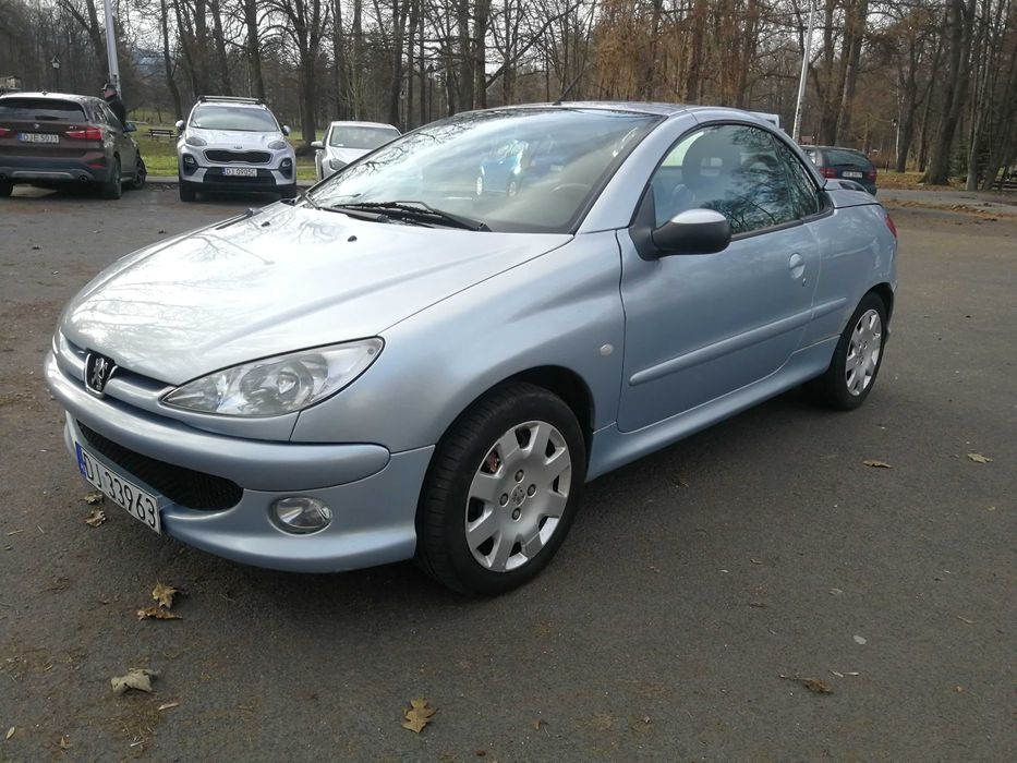 Peugeot 206 CC Cabrio 2004r 1.6 16V w pełni sprawny zarejstrowany