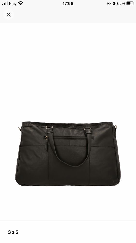 Torba podróżna Gusti Leder 100% skóra naturalna