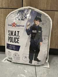 Strój przebranie policja SWAT bal karnawałowy