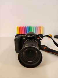 Aparat lustrzanka SONY A350 + gratisy. Stan IDEALNY