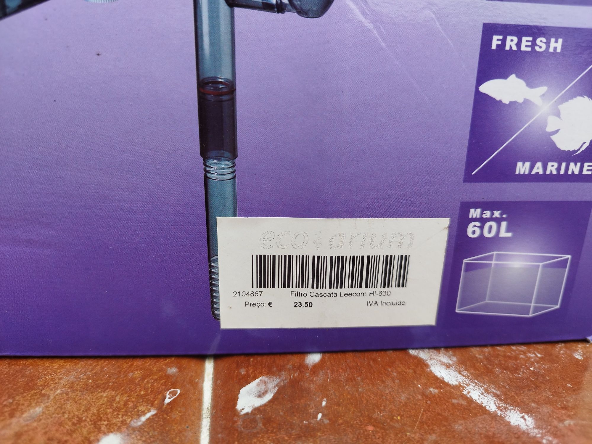 Filtro cascata 60lt