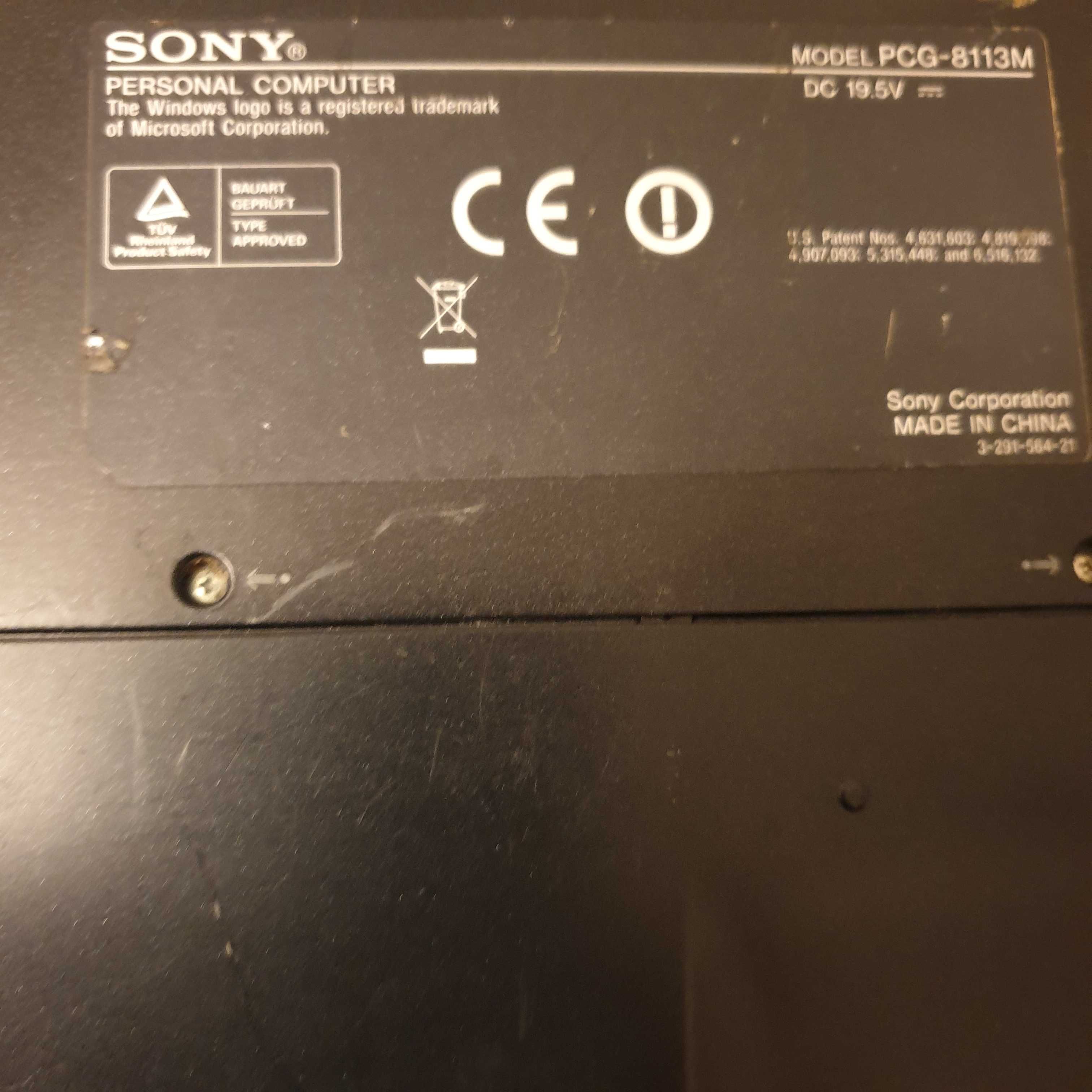 Sony Vaio VGN-AR71J  PCG-8113M