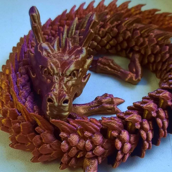 іграшка-дракон. На 3D принтері