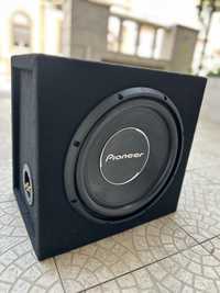 Kit Subwoofer Pionner + Amplificador + Cabos