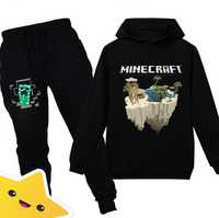 Komplet Spodnie i bluza Minecraft NOWE