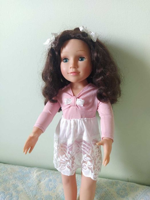 Коллекционная вінілова кукла лялька 50 см пупс