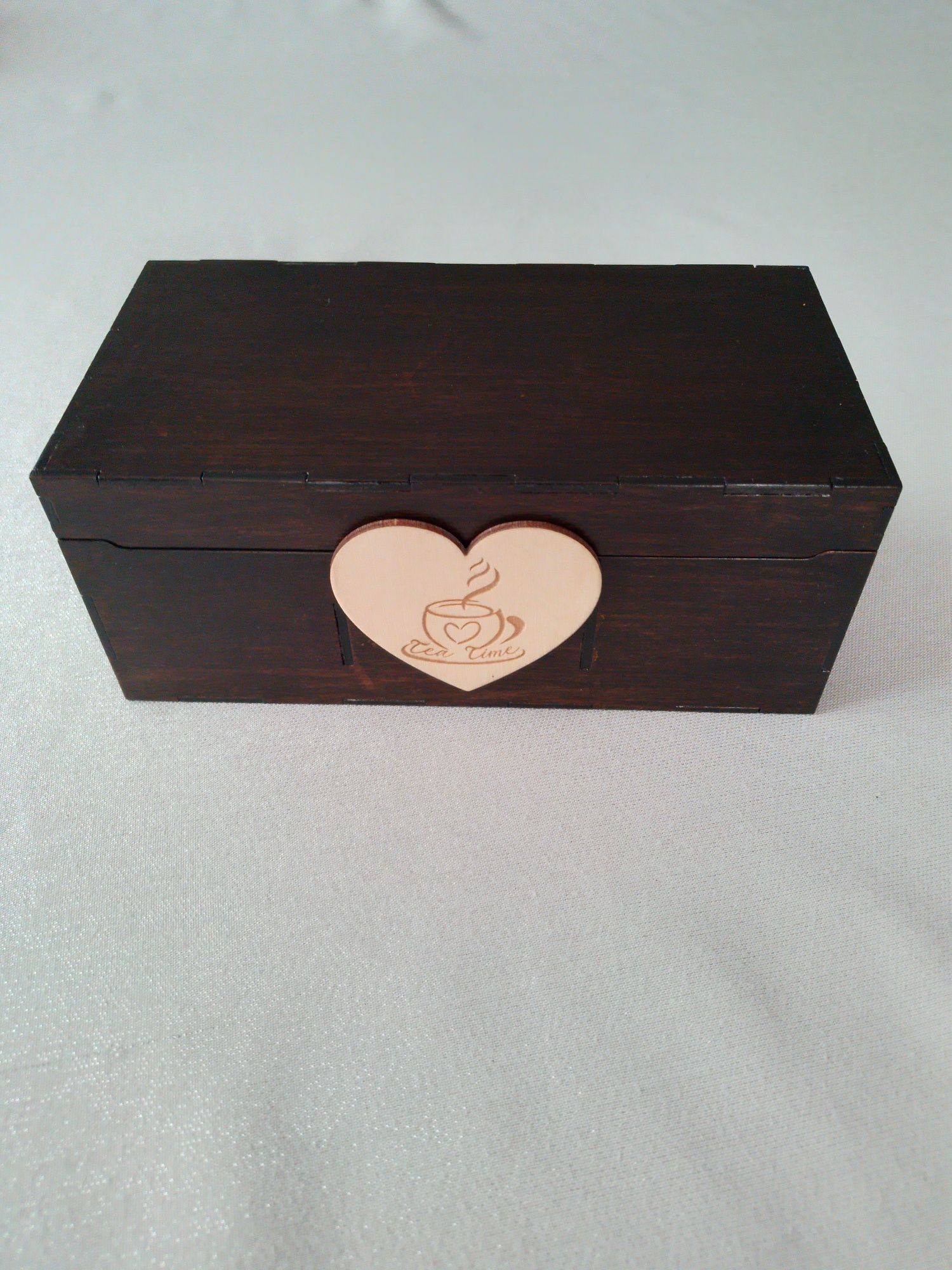 Prezent na Dzień Matki- herbaciarka - pudełko drewniane