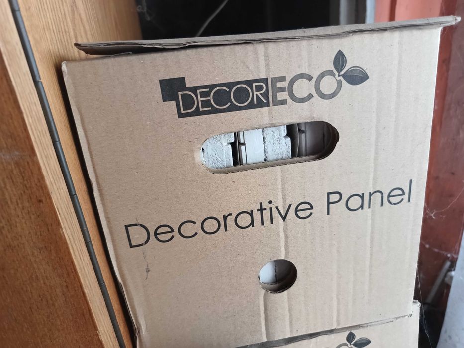 Panele dekoracyjne 3D gipsowe 55cm x 22cm ,10,5 m2 , DECOR ECO