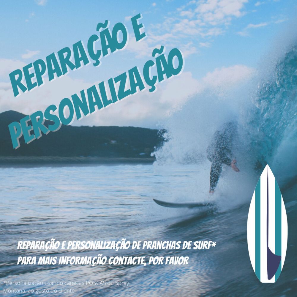 Reparação e Personalização de Pranchas de Surf