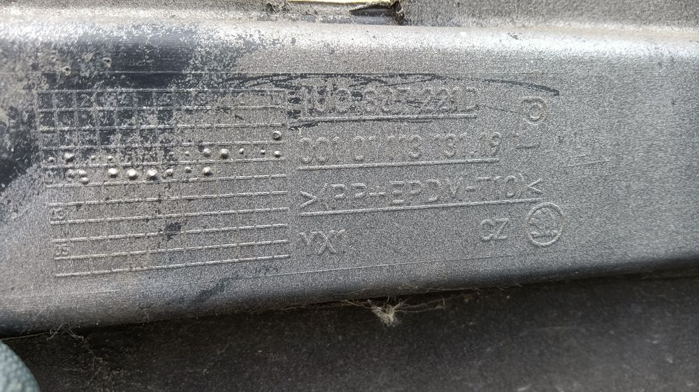 Parachoques Skoda Octavia para choques 2002
