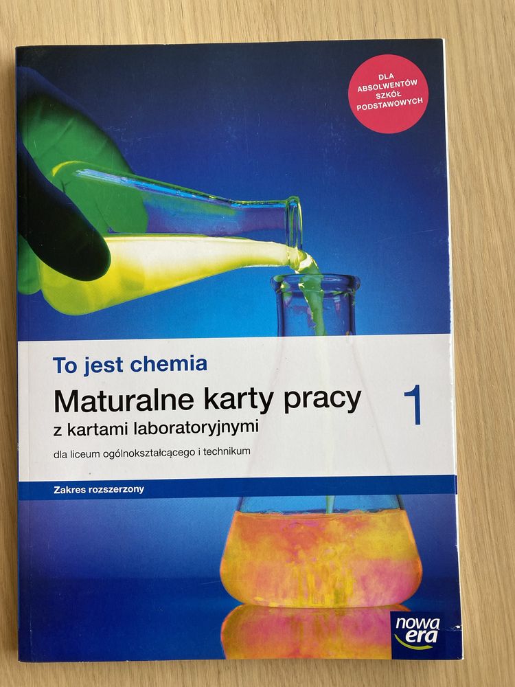 Maturalne karty pracy do chemii