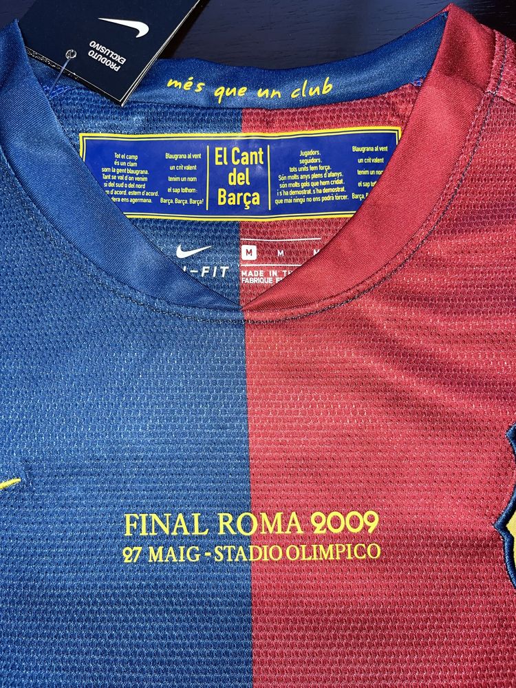 Camisola Barcelona 2009 | Messi 10 | Versão final UCL*