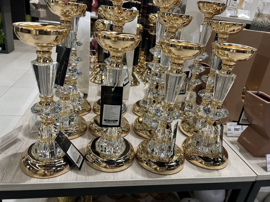 Подсвечник хрустальный