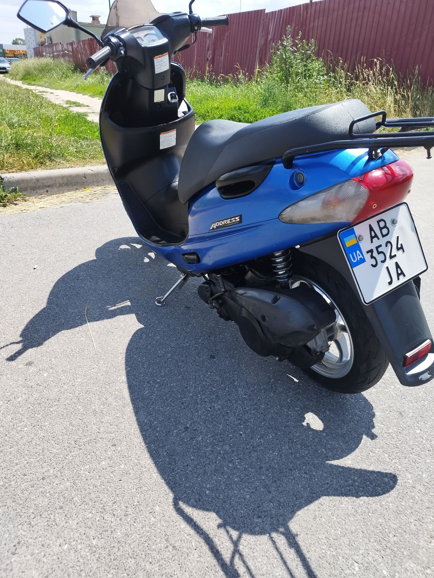 Мопед Suzuki address 110, скутер
