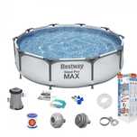 Basen Stelażowy 305 x 76 cm BESTWAY 56408  Steel Pro Max model 2025