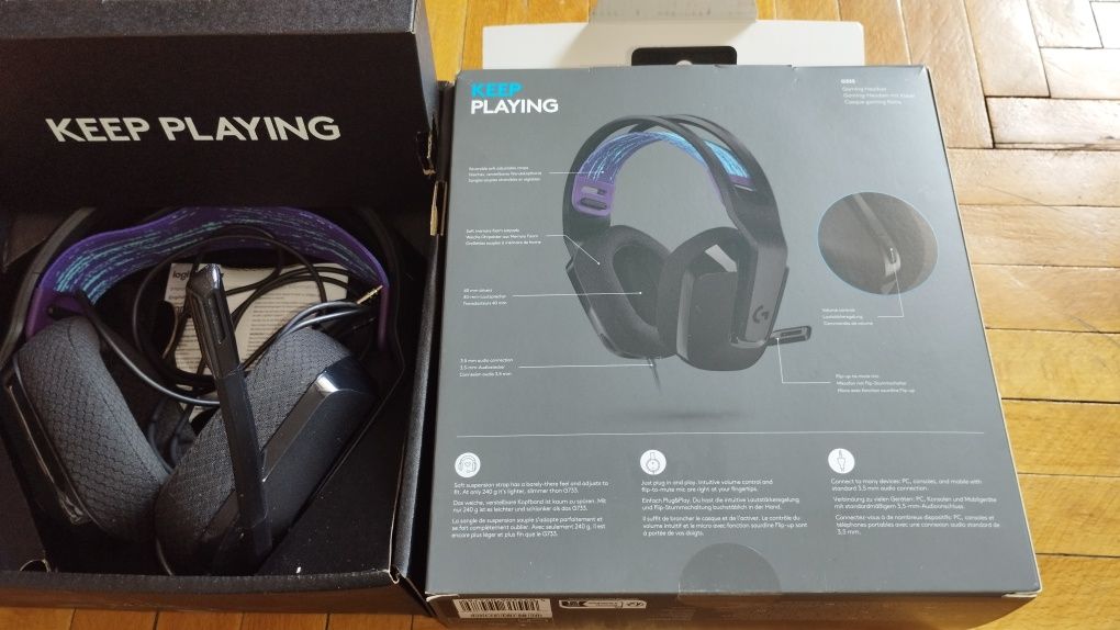 Ігрові навушники Logitech G335 стан нових