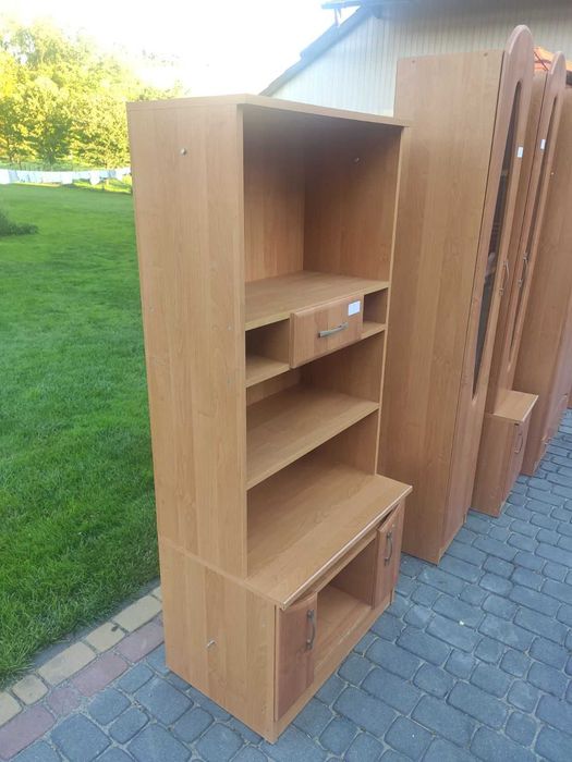 Regał, zestaw mebli, młodzieżowy, olcha, używany, cały komplet,