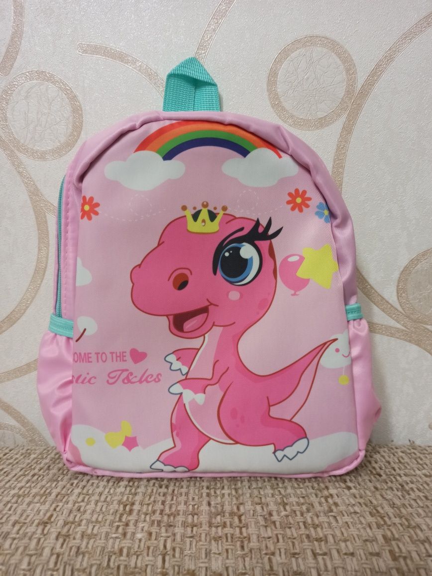 Рюкзак для дівчинки з динозавром