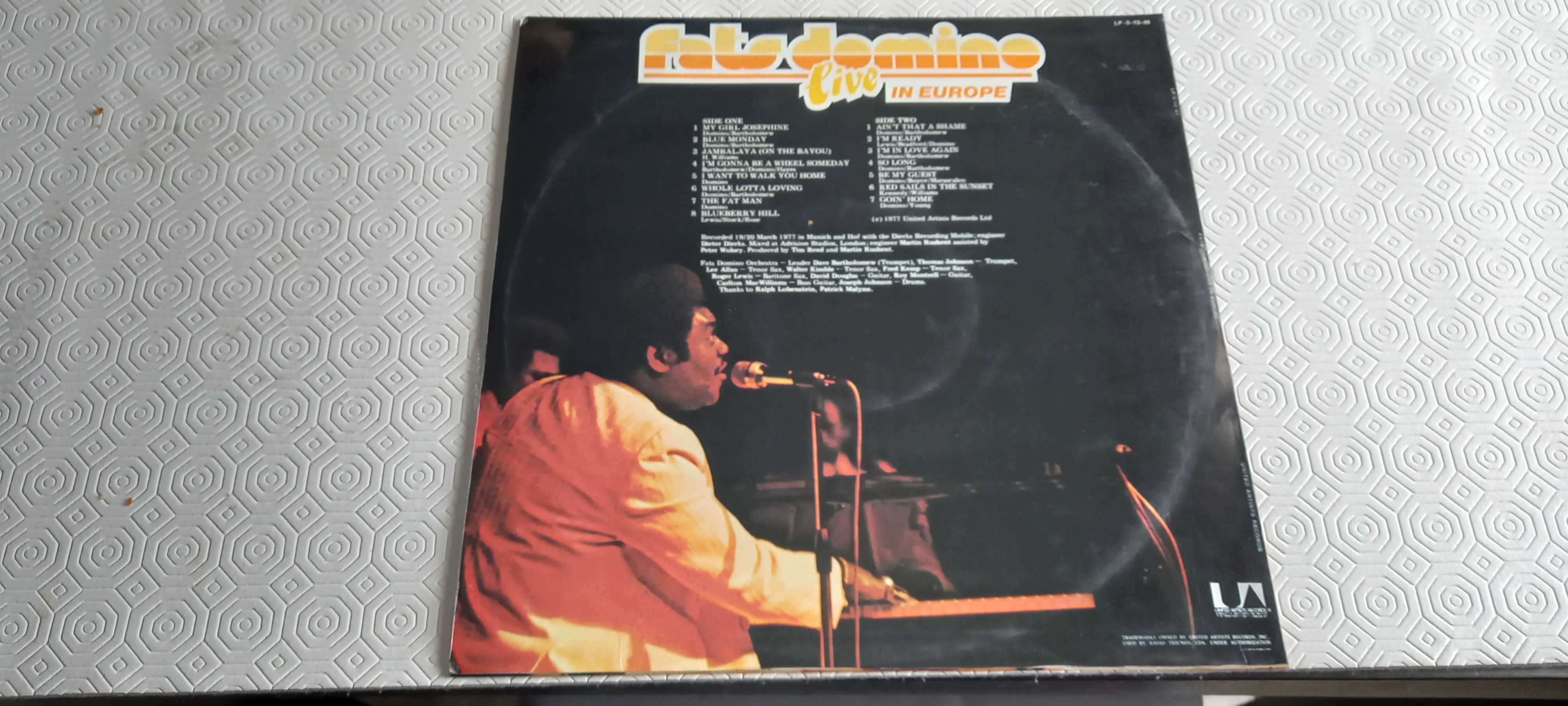 "Live in Europe" de Fats Domino