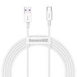 Baseus Superior kabel Usb - Usb Typ C 66 W 6a 2 m Biały (catys-a02)