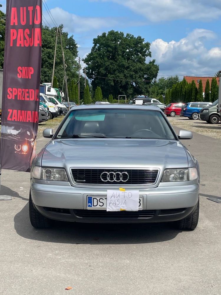Audi A8 3.7LPG**Automat**Quattro**Skóry**Alufelgi**Zamiana**
