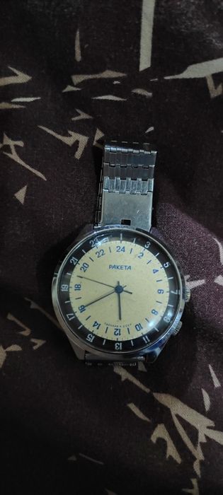 Ракета  годинник 24 вахта raketa 24 СССР колекція