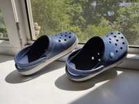 J3 34р. Дитячі Крокси Сині Оригінал Кроксы Сабо Crocs Crocband Kids