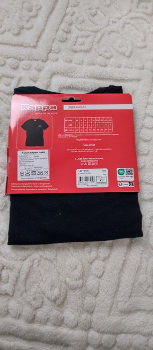 Koszulka t-shirt męska kappa xl