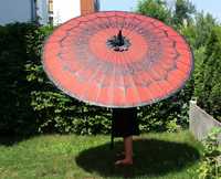 Orientalny parasol ogrodowo balkonowy handmade