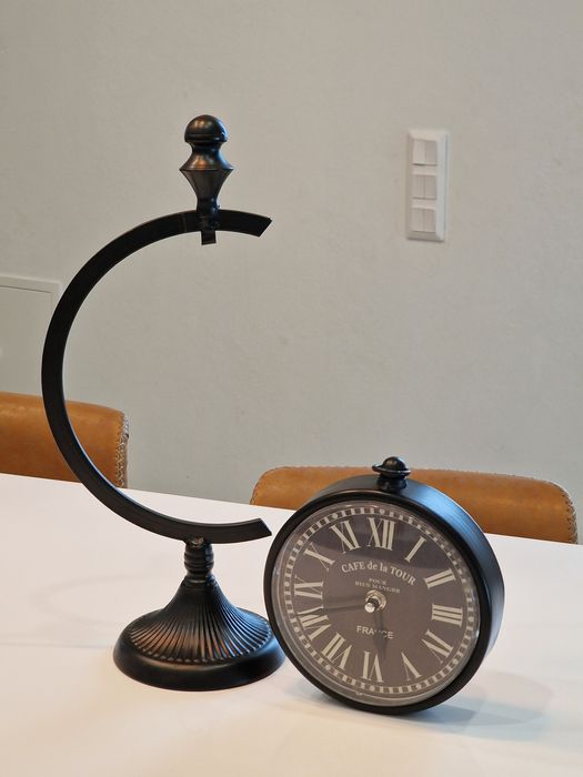 Relógio de mesa pendurado estilo antigo