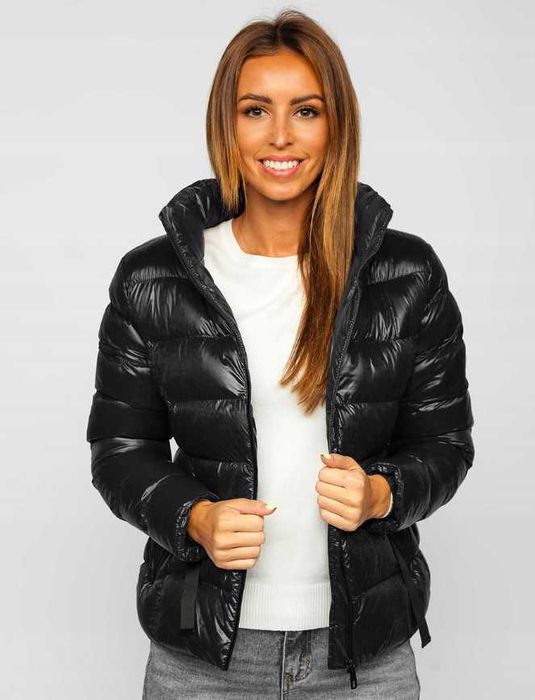 NOWE! Kurtka damska zimowa/jesienna czarna pikowana rozm. S/M/L/XL