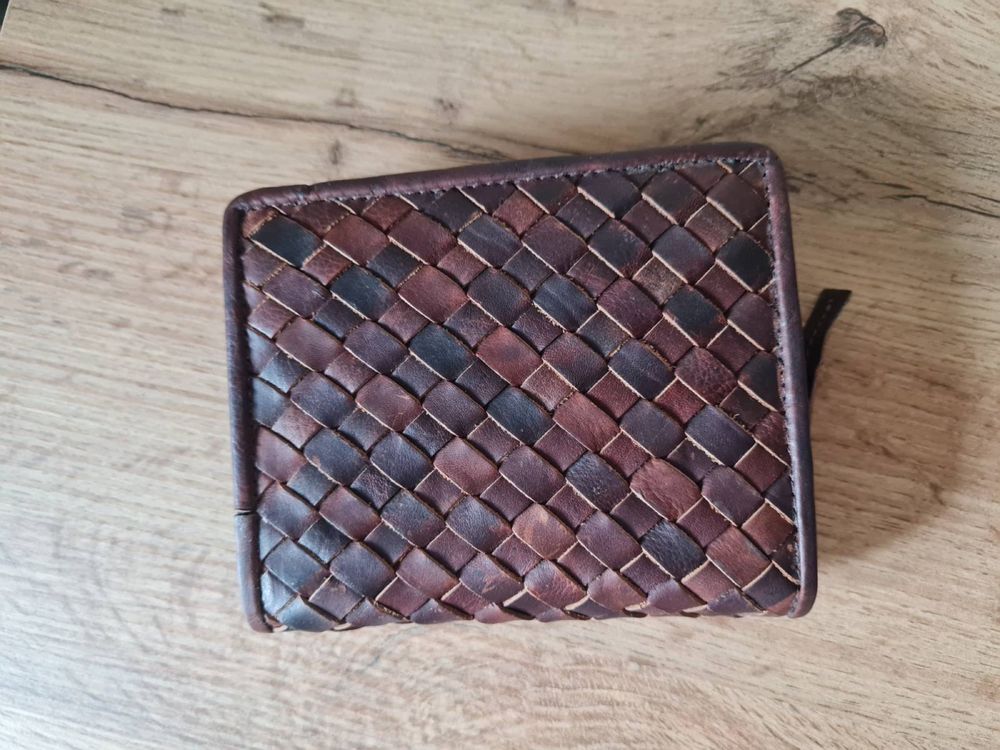 Новый мужской кошелёк портмоне натуральная кожа ручная работа