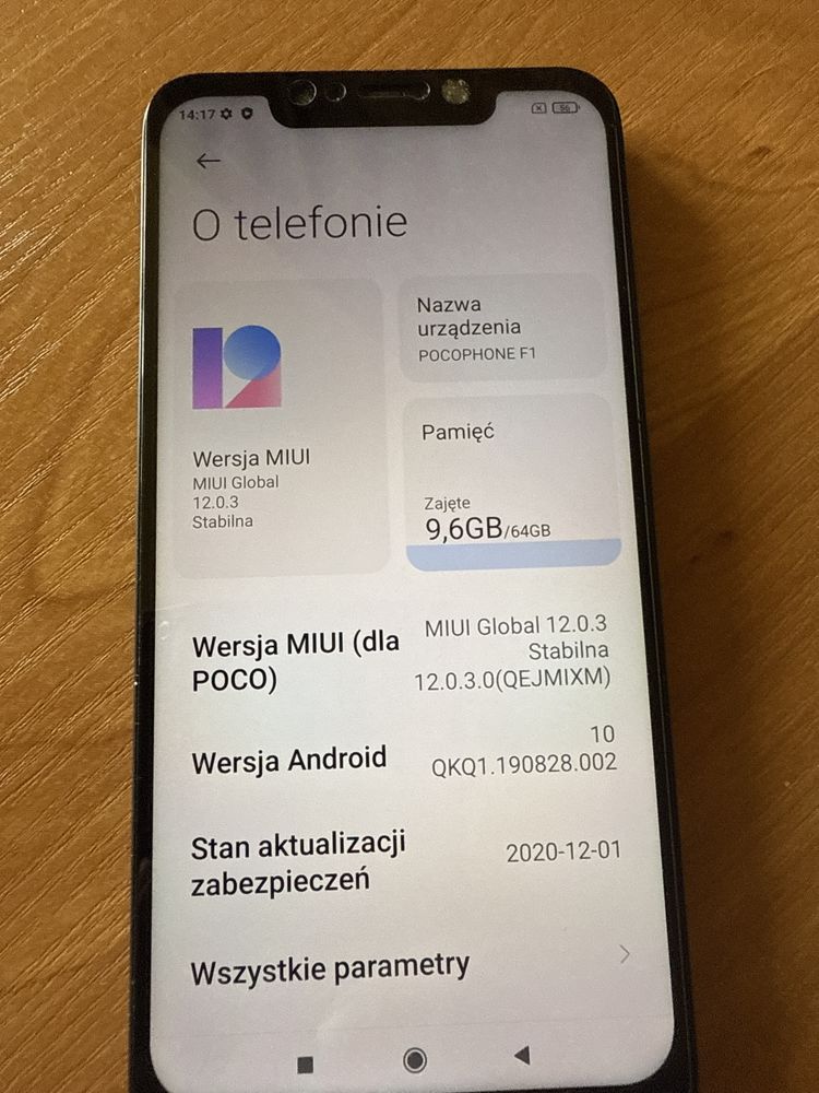 Poco F-1 Xiaomi ,   6/64 Gb,Snapdragon 845,nagrywanie rozmów