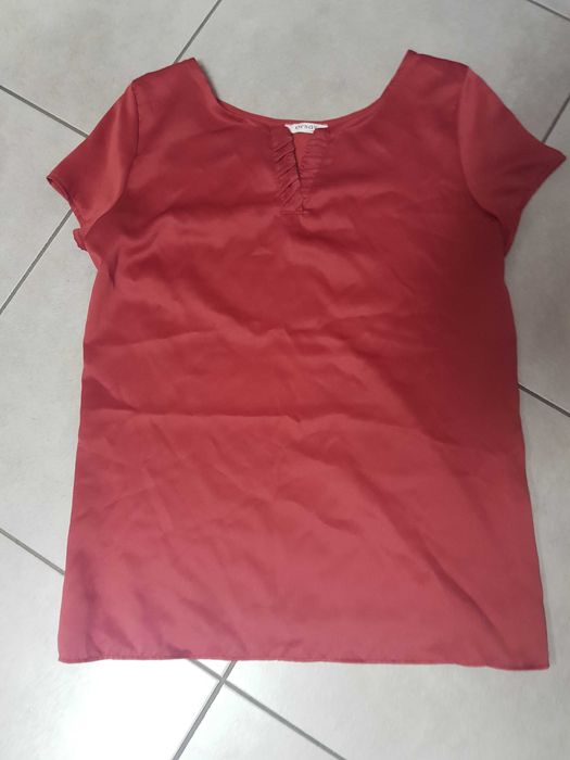 Bluzeczka czerwona, ceglasta Orsay roz.ok.38