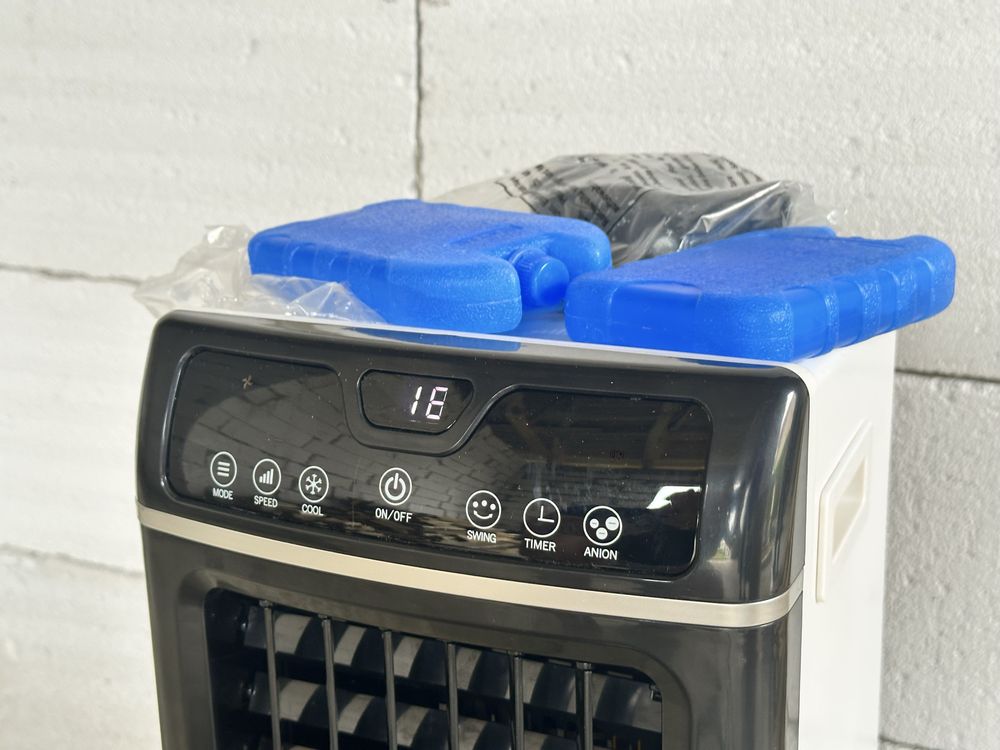Klimatyzator zimna woda lód wentylator