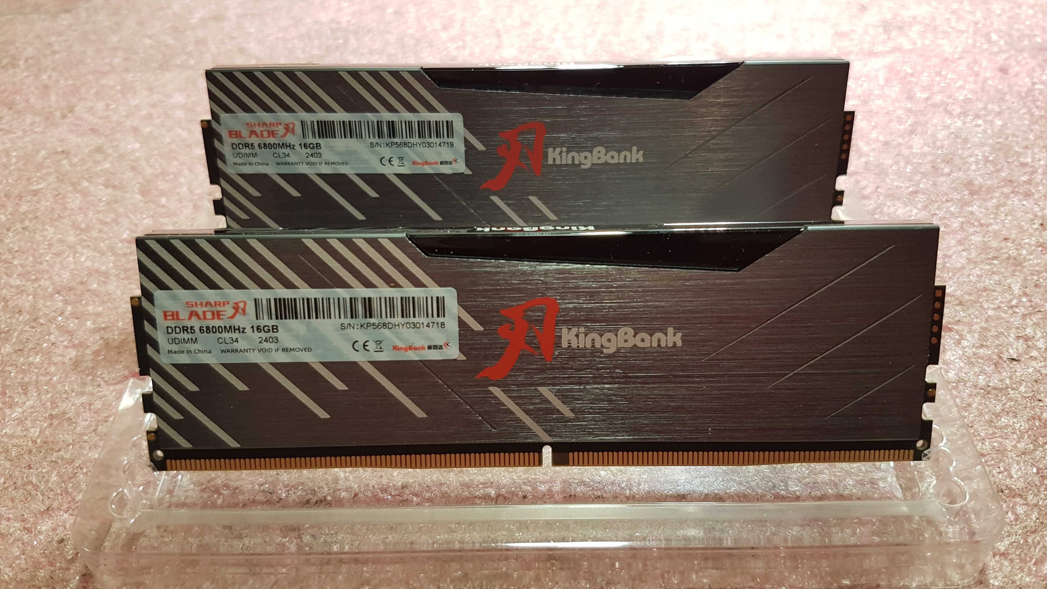 Оперативна память King Bank DDR5 32Gb 6400MHz (2x16)