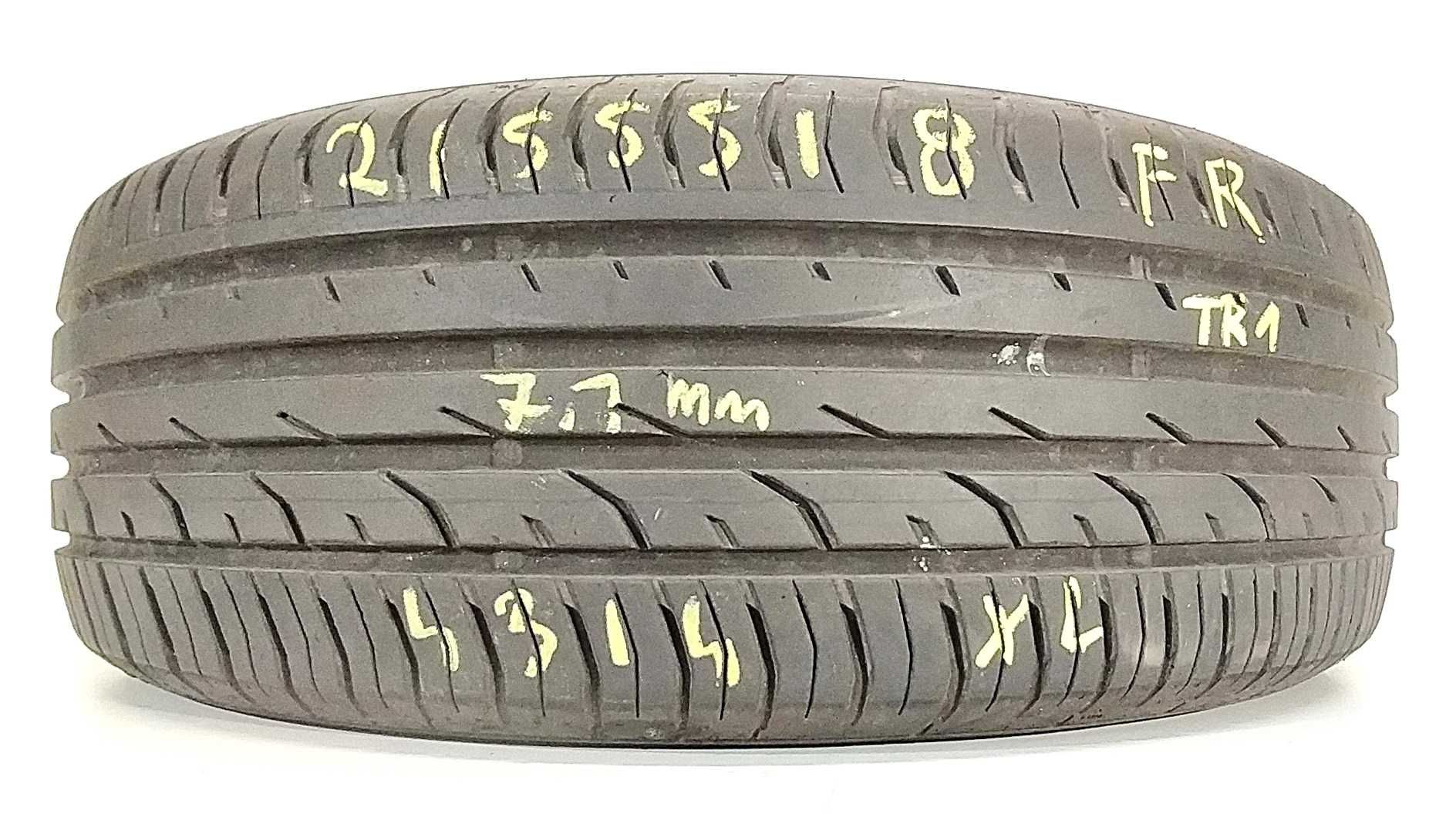 2x 215/55 R18 XL Continental PC2e opony letnie 7 mm /  montaż