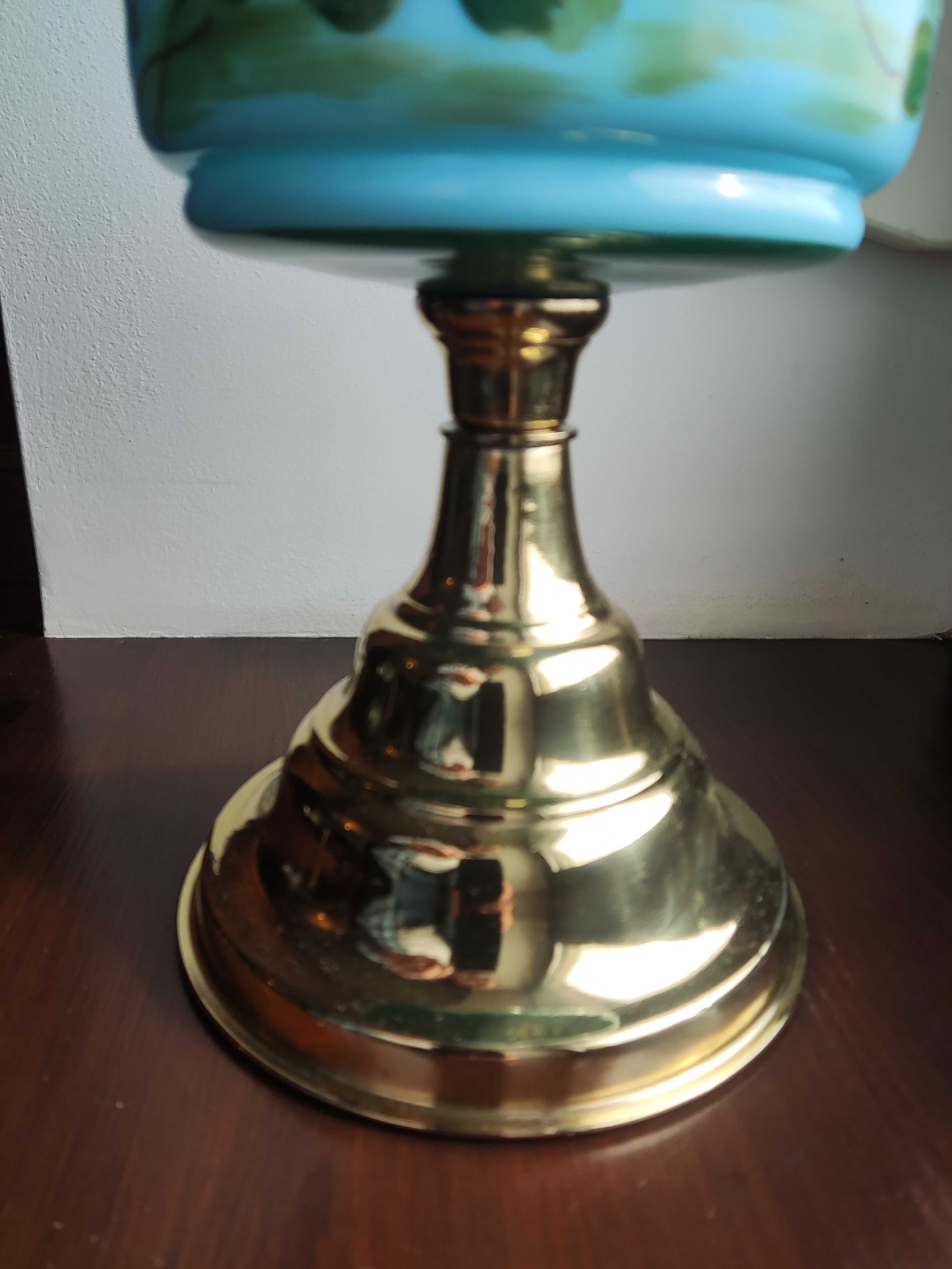 Angielska wiktoriańska lampa naftowa nr 882