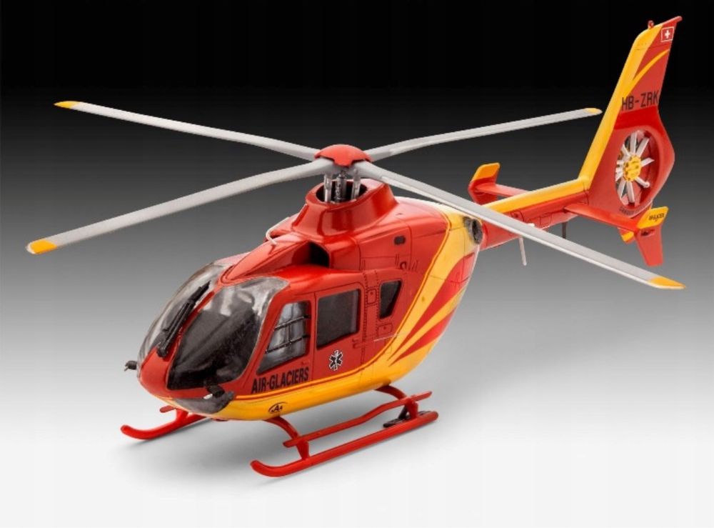 Model do sklejania REVELL 04986 EC 135 Air-Glacie rs