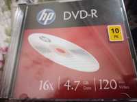 Dvd HP pak 10 unidades