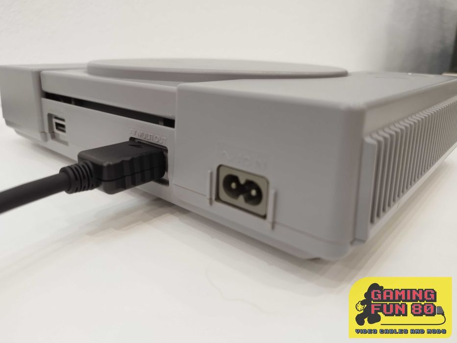 Sony Playstation 1 - Cabo Scart RGB Csync Guncon