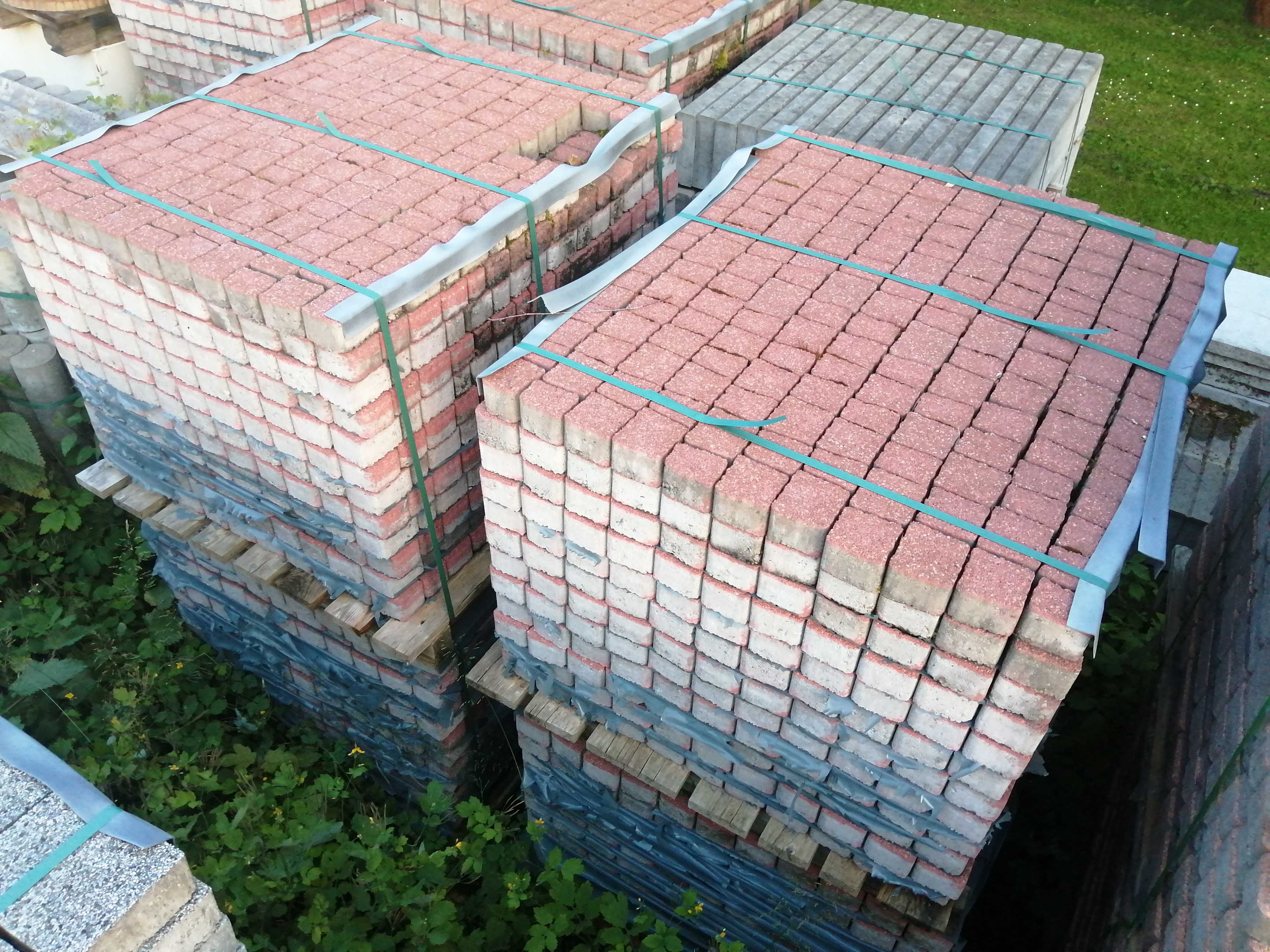 Kostka Brukowa grubość 6cm CREATIV Bruk-Bet kolor czerwony
