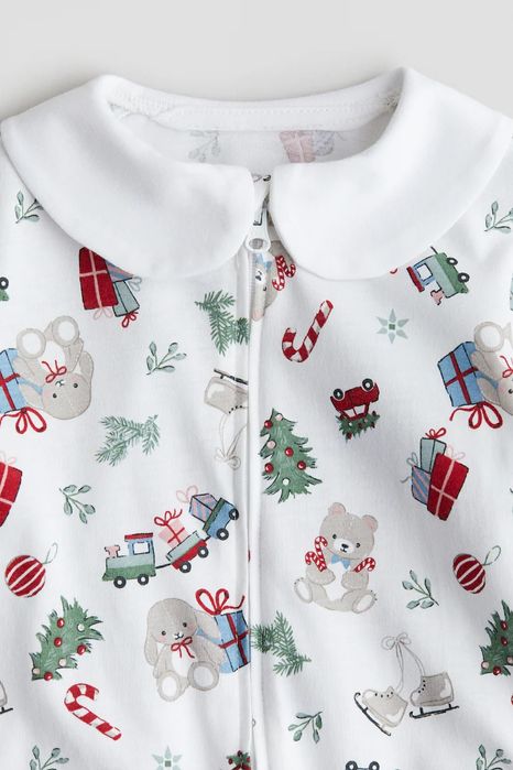 Новорічний чоловічок з комірцем H&M, 6-9 місяців, 74