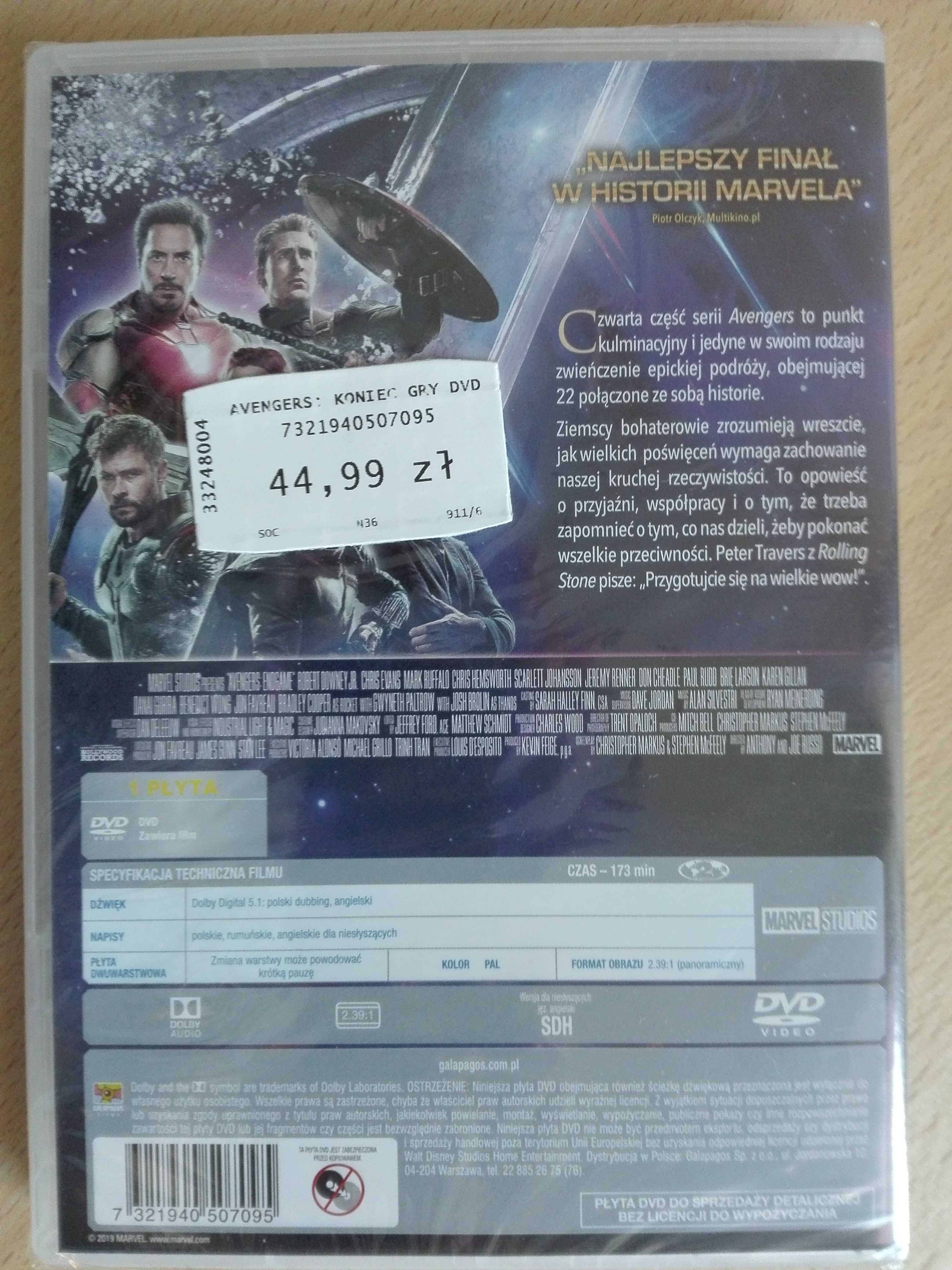 "Avengers. Koniec gry" - DVD Kolekcja Marvel