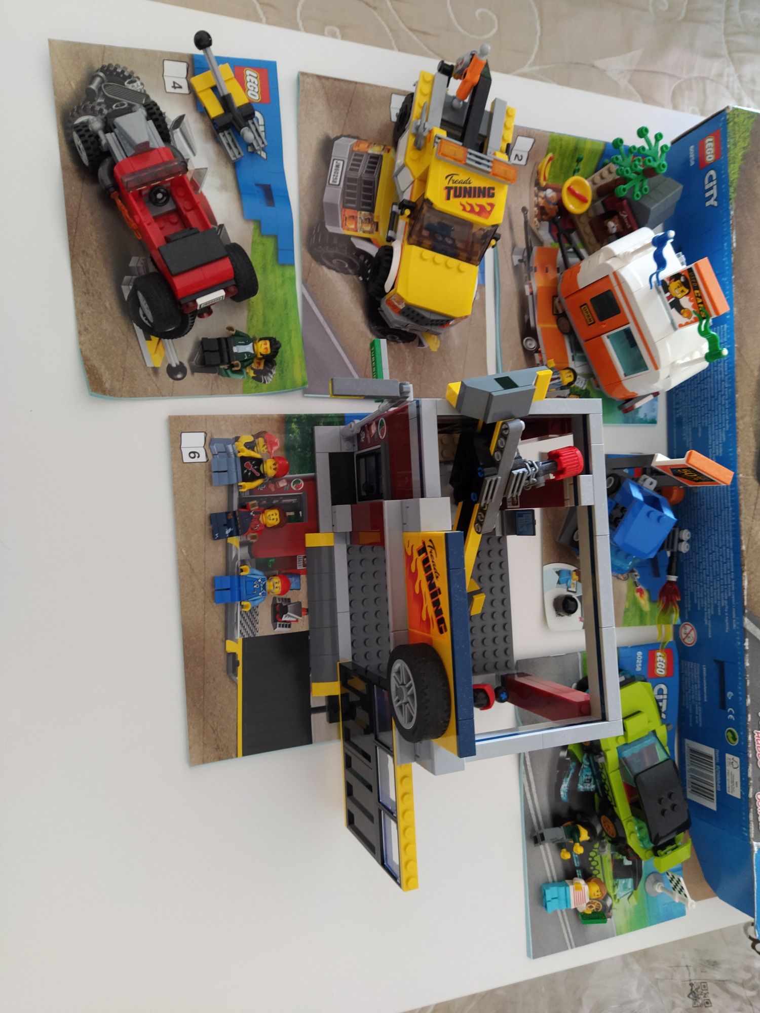 Legos city completos com caixa e manuais